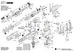 Bosch 3 611 B66 160 GBH 12-52 DV Rotary Hammer GBH12-52DV Spare Parts